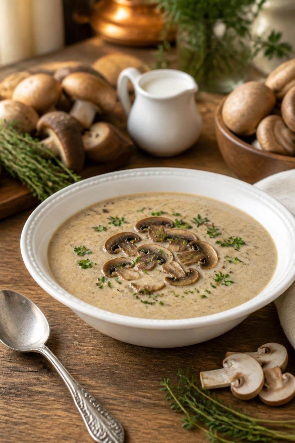 Martha Stewart French Mushroom Soup